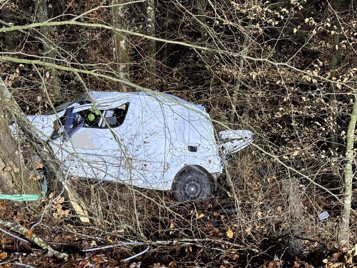 Dörflingen: Alkoholisierter Lieferwagenfahrer bei Unfall verletzt