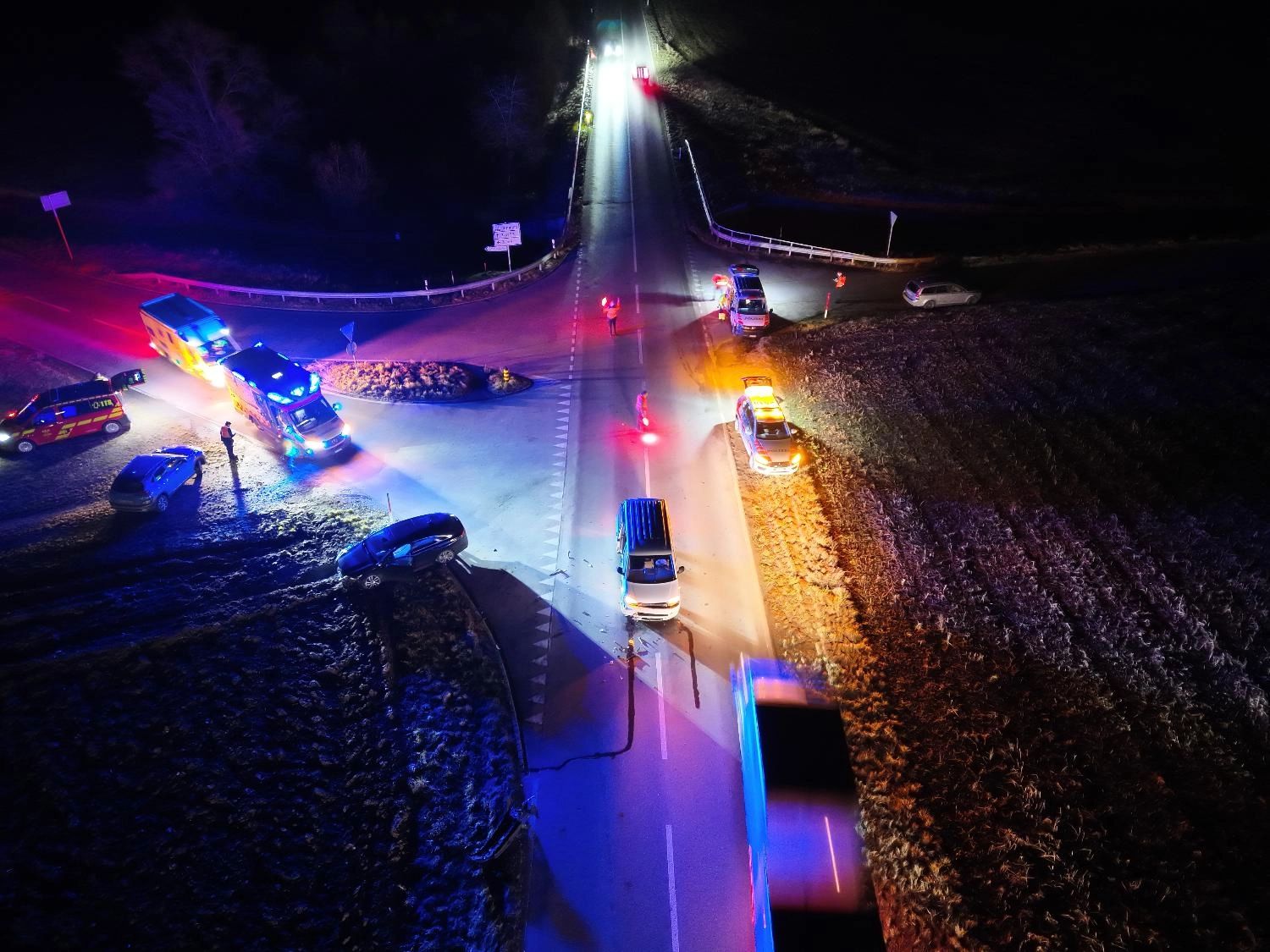 Beringen: Seitliche Frontalkollision zwischen zwei Personenwagen