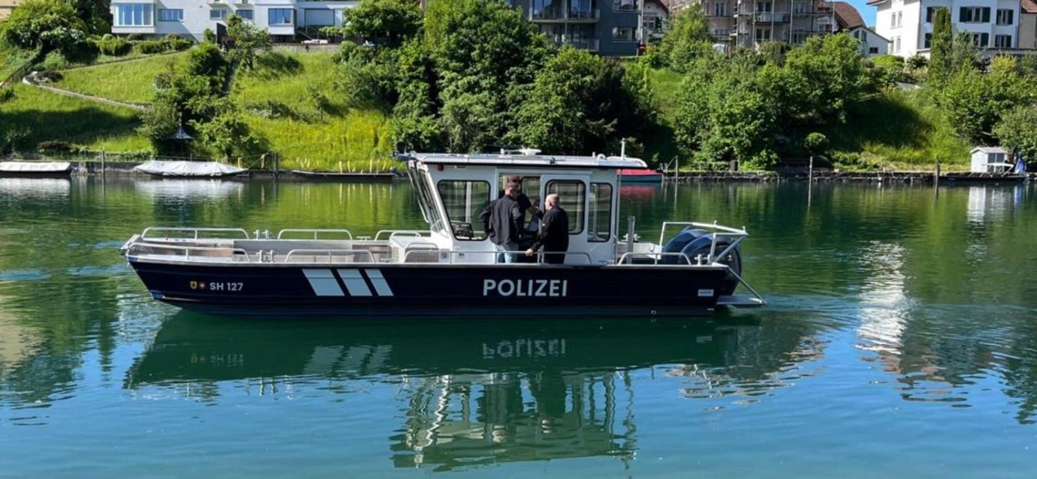 Stadt Schaffhausen: Regierungsrätin tauft neues Polizeischiff