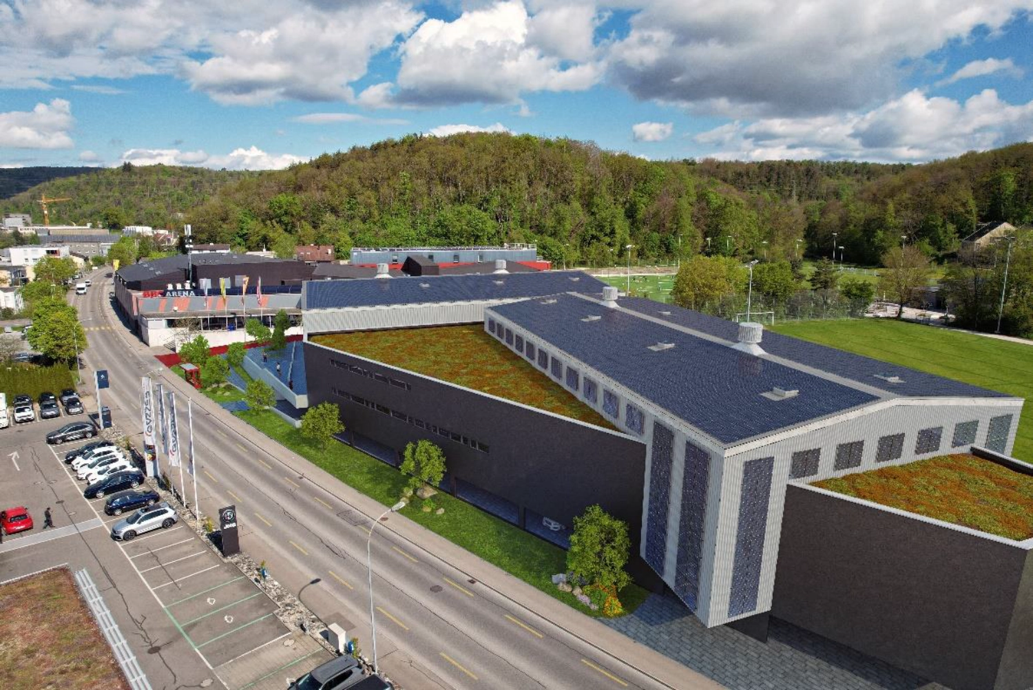 Ausbau der Hallensport-Infrastruktur im Schweizersbild