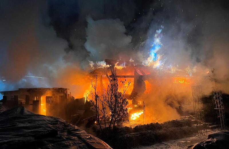 Stadt Schaffhausen: Schrebergartenhäuschen bei Brand zerstört